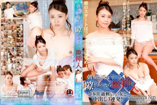 朝から晩まで隙があったら即挿入 ～ご奉仕過剰ないい女と中出し3連発！～ 涼宮のん