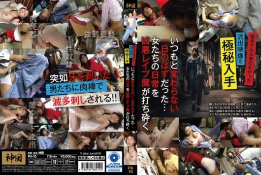 いつもと変わらない一日のはずだった… 女たちの日常を凶悪レイプ魔が打ち砕く